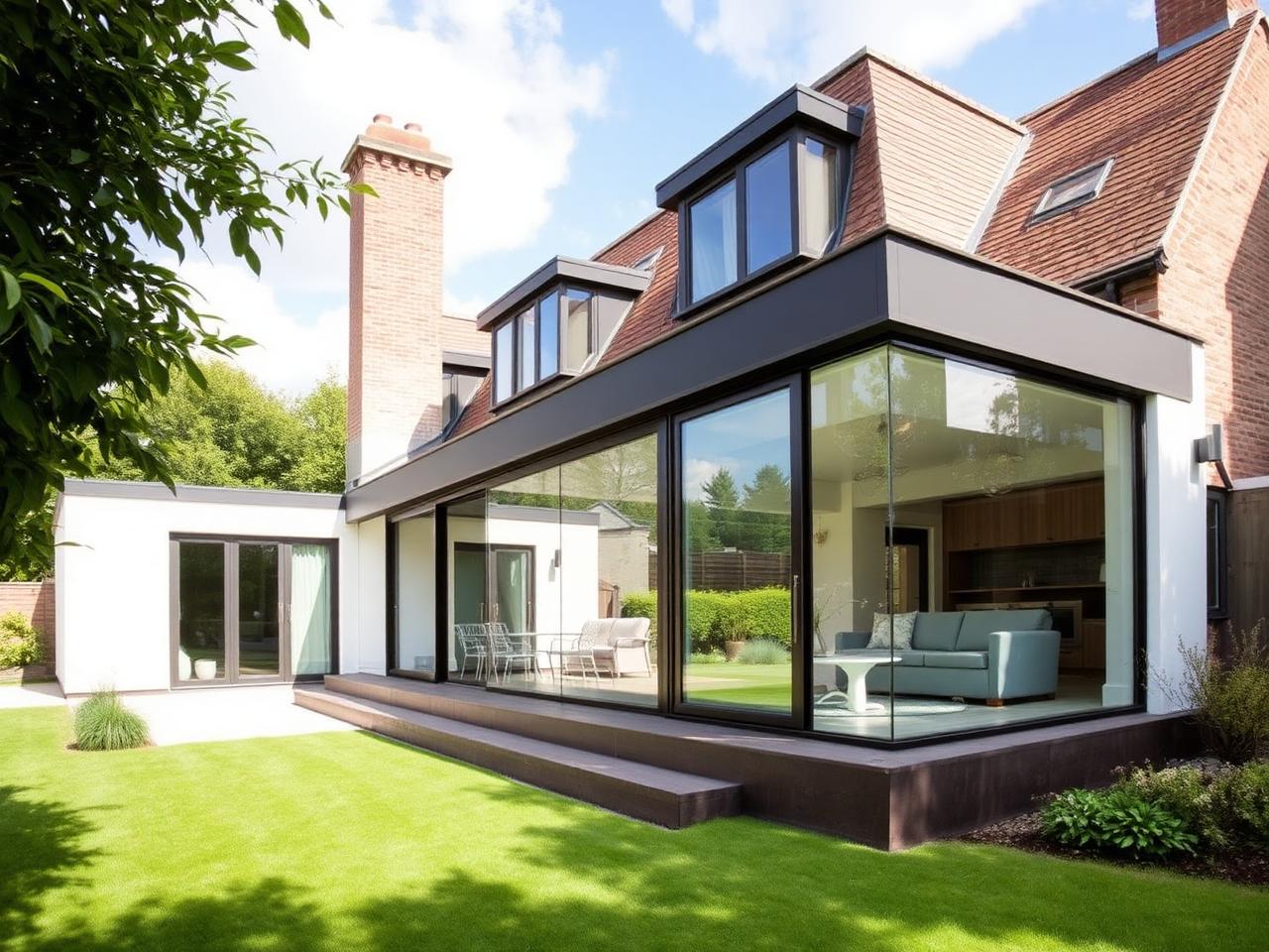 Modern extension Kent